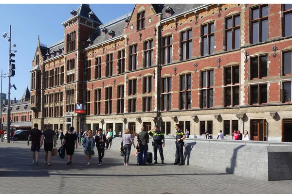 Amsterdam Netherlands May 2022 City Amsterdam Spring Water Channels — Stockfoto