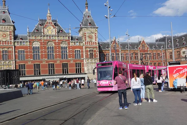 Amsterdam Netherlands May 2022 City Amsterdam Spring Water Channels — Stockfoto