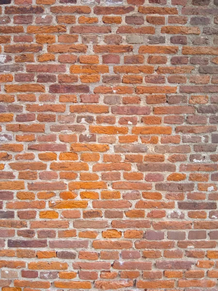 Color brick wall.Panorama of masonry. Old retro