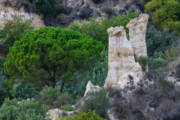 Les Orgues Ille sur Tet, Pyrenees Orientales, Languedoc Roussillon, Fransa