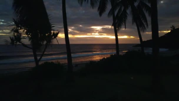 Grand Anse Reunion Květen 2022 Plage Des Brisants Pláž Saint — Stock video