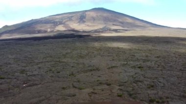 Piton de la Fournaise, Buluşma, Buluşma Adası, yüksek kaliteli 4K görüntü