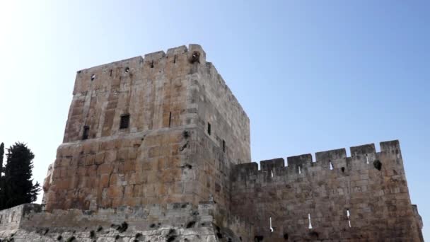 Ciudad Vieja de Jerusalén — Vídeos de Stock