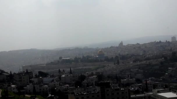 Cidade Velha de Jerusalém — Vídeo de Stock