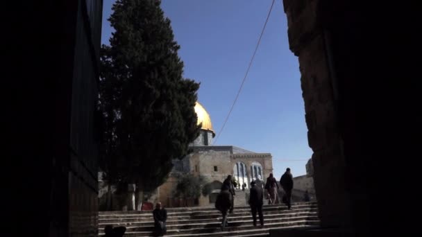 Старе місто Єрусалим — стокове відео