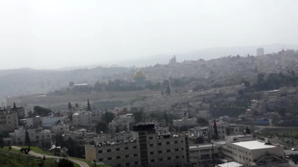 Cidade Velha de Jerusalém — Vídeo de Stock