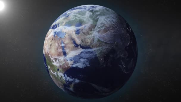 Zoom da Terra — Vídeo de Stock