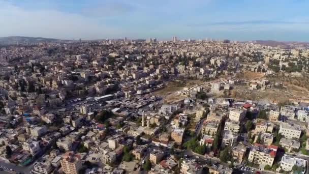 Jerusalén Oeste vuelo — Vídeos de Stock