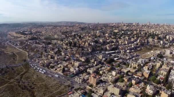 Jerusalén Oeste vuelo — Vídeos de Stock