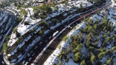 Kudüs yollar kar