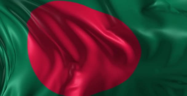 Flag of Bangladesh — Stock Video