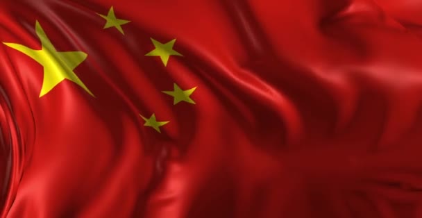 Bandera de China — Vídeos de Stock