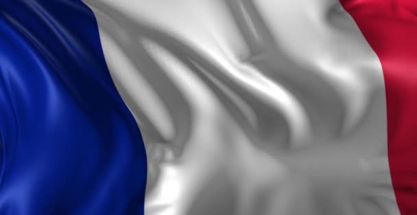 Flaga Francji — Wideo stockowe