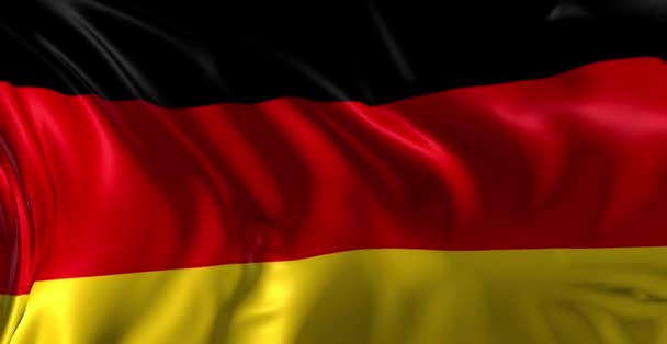 Bandera de Alemania — Vídeo de stock