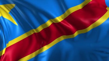 Demokratik Kongo Cumhuriyeti Bayrağı