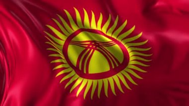 Kırgızistan bayrağı