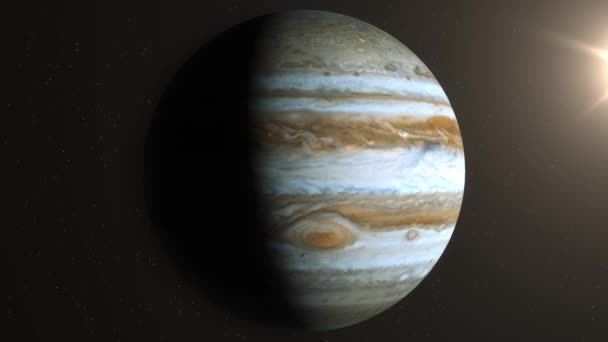 Planet Jupiter — Stock Video