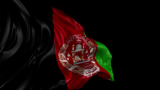 Flag of Afghanistan — Stock Video