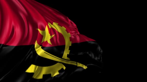 Bandiera dell'Angola — Video Stock