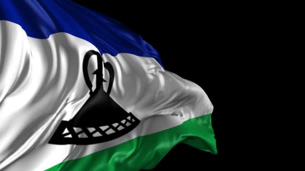 Прапор Лесото — стокове відео