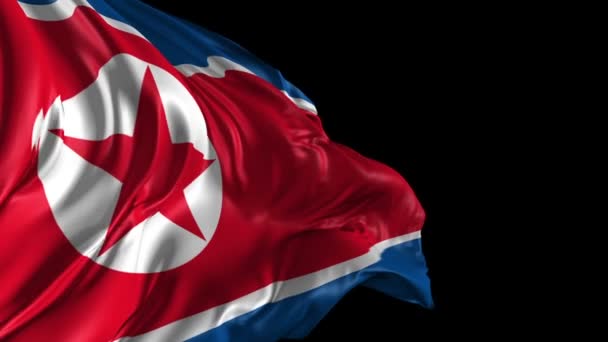 drapeau de la Corée du Nord