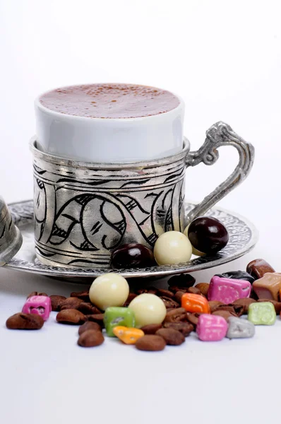 Тюркские кофейни — стоковое фото