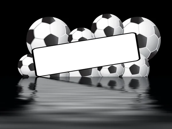 Voetbal — Stockfoto