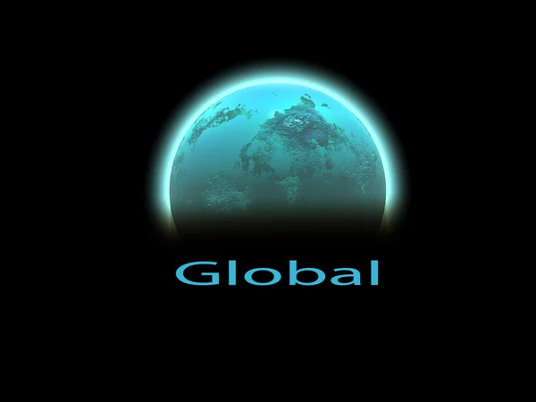 Global concept — Stock Photo, Image