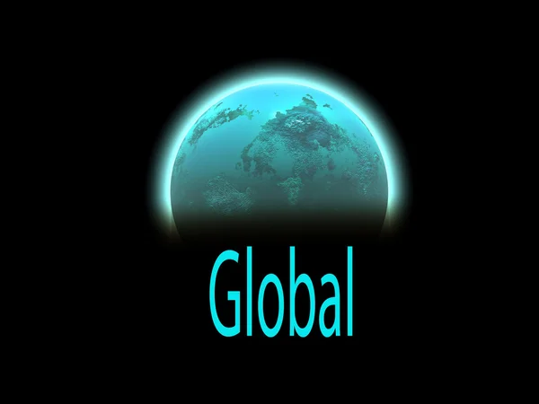 Global concept — Stock Photo, Image