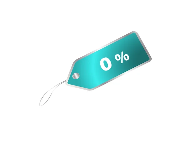 Zero percent, — Stock Photo, Image