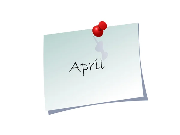 April — Stock Photo, Image