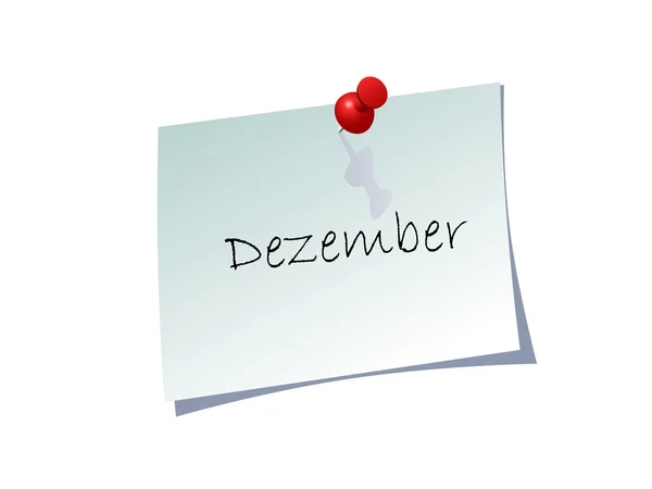 Dezember — 图库照片