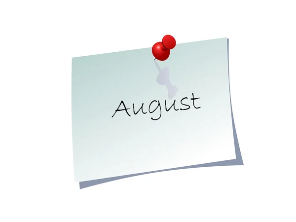 August — Stock Photo, Image