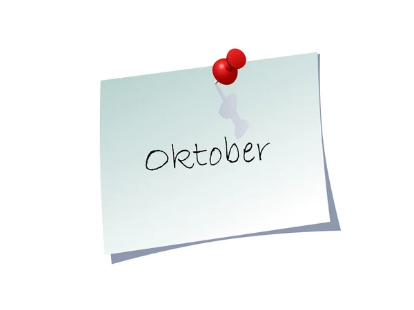 Oktober — Stockfoto