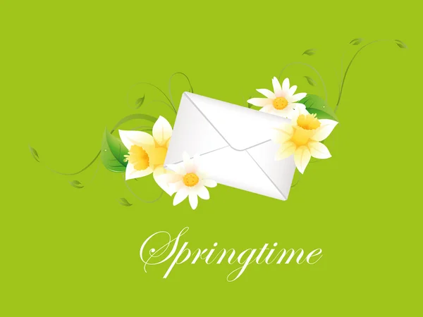 Carta da Primavera — Fotografia de Stock