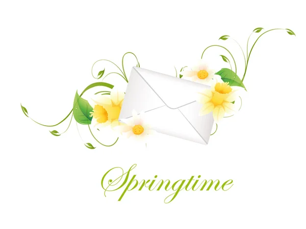 Carta da Primavera — Fotografia de Stock