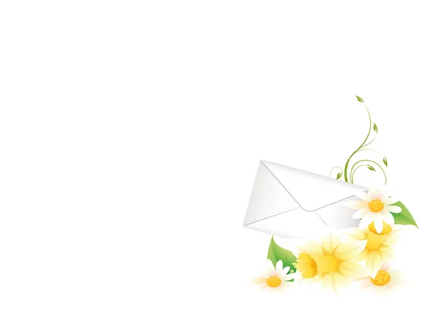 Spring letter — Stock Photo, Image