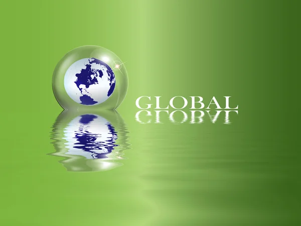 Globalt — Stockfoto