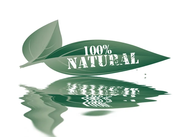 Natural Product with leaf — Stock Photo, Image