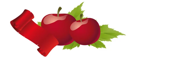 Red apple background — Stock Photo, Image