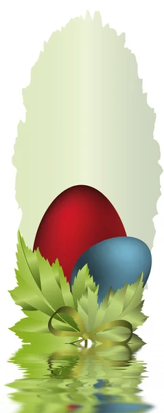 Fondo huevo de Pascua — Foto de Stock