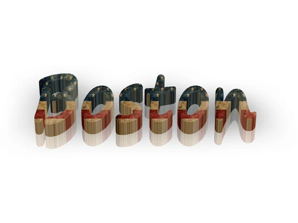 3D-boston — Stockfoto