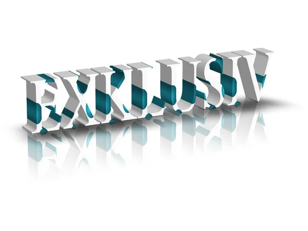 Exklusiv — Stock Photo, Image