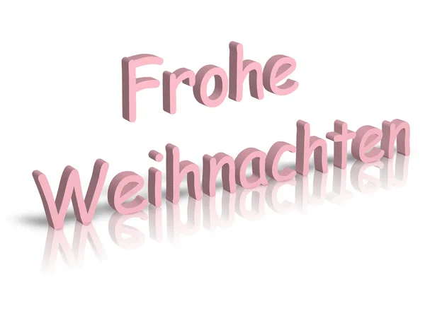 Frohe weihnachten — Stock Photo, Image