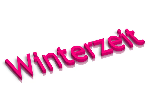 Winterzeit — Photo