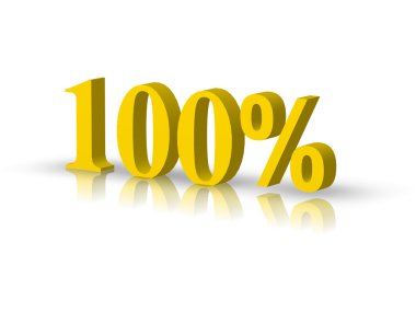 100 persent