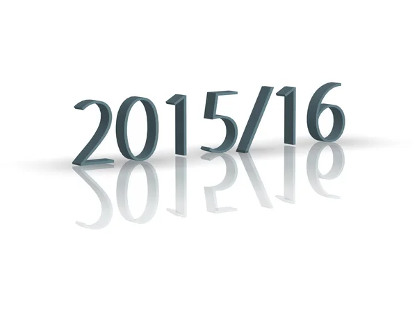 2015,16 year — Stock Photo, Image