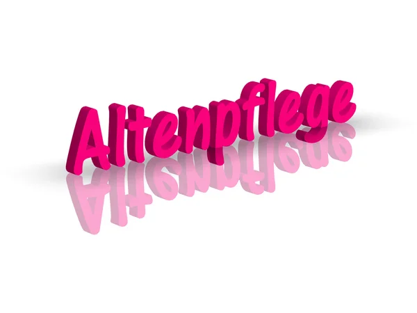 Altenpflege — Stock fotografie