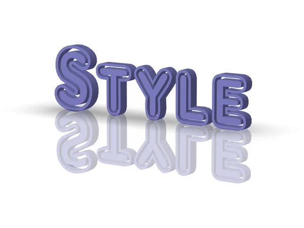 Style word — Stock Photo, Image