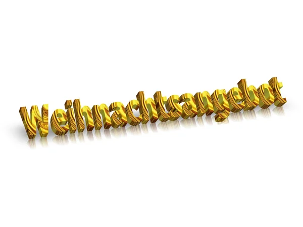 Weihnachtsangebot — Stock Photo, Image